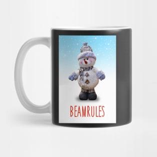 Beamrules - the alternative Christmas card, in honour of Sean Lock Mug